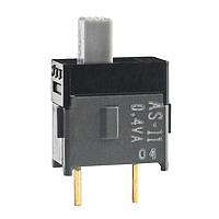 NKK Switches AS11CP Subminiature Slides SPST ON-OFF .150" STRAIGHT