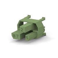 AMP Connectors - TE Connectivity 5-100525-4 Coding Keys GREEN CODING INSERT