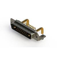 EDAC 629-17W2250-3T3 Mixed Contact D-Sub Connectors Right-angle Power Combo D-Sub Connector