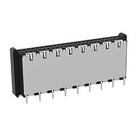 ERNI - TE Connectivity 354181-E Connectors 50-PIN, VERTICAL, SMT/THR