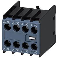 SIEMENS 3RH29111NE22 Solid State Contactors SOLID-STATE COMP. AUX. SW.BL.. 2NO+2NC