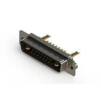 EDAC 627-17W2222-1NA Mixed Contact D-Sub Connectors Vertical Combo Dsub