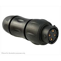 Eaton Souriau-Sunbank UTS1JC124S Receptacles 4P Sckt Recept Sz 12 Cable Mnt Backshell