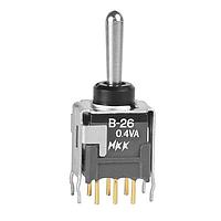 NKK Switches B26AB Toggle Switches SP3T