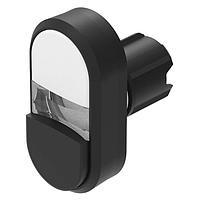 EAO 45-2J31.15V0.000 Dual Button Double pushbutton actuator white-black lenses level with/raised above front ring momentary front/housing plastic