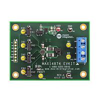 Maxim Integrated MAX14874EVKIT# Motor/Motion Controller & Driver Evkit for 4.5-36V 2.5A Dual Relay/Valve