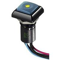 APEM IPR3FAD2L0S Sealed 5A 28VDC, Round Act Super Red LED