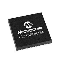 Microchip Technology PIC18F56Q24-E/6LX Microcontrollers 64KB Flash, 4KB RAM, 512bytes EEPROM, MVIO, 10b ADC2, 8b DAC, ACP, Comp, PWM,