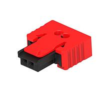 ERNI - TE Connectivity 384529-E Headers & Wire Housings 2-PIN,FEMALE,IDC22POSITIVER/A