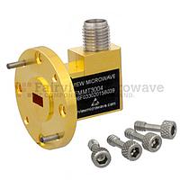 Fairview FMMT3004 Zero Biased Waveguide Detector WR-22 to SMA Female and Negative Video Out From 33 GHz to 50 GHz Q Band, UG-383/U Round Cover Flange