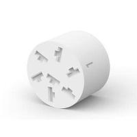 AMP Connectors - TE Connectivity 180451 Tab Housing FASTIN-ON CIRC HSG/CLEAR 7 WAY