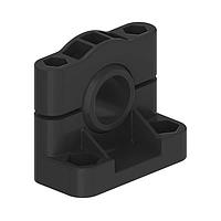 Banner Engineering SMB18SF Swivel Mount Bracket Bracket: 18 mm Swivel; Material: Black VALOX; Mounting Flange; Swivel Locking Hardware Included