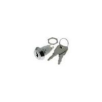 Adam Tech SW-R-K8-A Keylock Switches KEYLOCK SWITCH, 16MM, PANEL MOUN