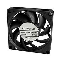 Same Sky (formerly CUI Devices) CFM-7015C-040-357 Axial dc axial fan, 70 mm square, 15 mm, 5 Vdc