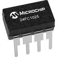 Microchip Technology 24FC1025-I/P EEPROM 1024K 128KX8 2.5V HI-SPD SER EE