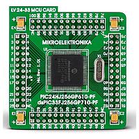 Mikroe MIKROE-718 Daughter Cards & OEM Boards MCU Card dsPIC33FJ256GP710A