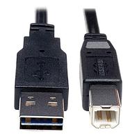 Tripp Lite UR022-010 USB 2.0 USB 2.0 Uni Rvr Device Cable M/M 10'