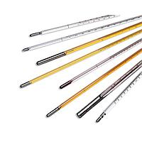 OMEGA GT-738640 12 in & 6 in General Purpose Red Liquid Indicating Thermometers (230 °F, White Back, 6 in)