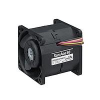 Sanyo Denki 9CRH0612P6G001 Axial DC Axial Fan, 60x60x56mm, 12VDC, Counter Rotating, High Pressure, Tach/PWM