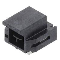 Molex 105430-1402 Power NANO-FIT HDR SMT RA SGL 2CKT 30AU LB BLK