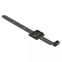 Essentra Components UMS-24-45A-RT Cable Mounting & Accessories Strap,Adj,Adh Mnt,Blk,1.5 in Max Hold