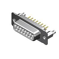 Molex / FCT 173109-1452 D-Sub Connectors - Standard Density FCT DSUB STR PC RCPT 25 PN W/SNAPIN