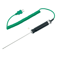 Sterling Sensors HIISSK5MM1501MC1 Hand Held Type K thermocouple Probe (Type K 3/16"x150mm+Plug; -75~200°C)