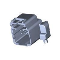 AMP Connectors - TE Connectivity 638444-9 Headers HEADER ASSEMBLY R/A UNSEALED 1