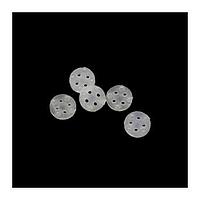 Aavid 7717-16NG Thermally Conductive Gap Pad Semi Mounting Pad for TO-18, Nylon, 4 Leads, 5.08mm OD, 0.51mm Thickness