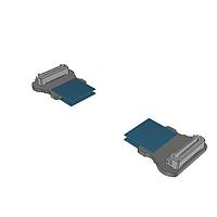 Samtec HLCD-20-03.50-TL-TL-1 Hermaphroditic Cable High Speed Hermaphroditic Cable