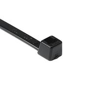HellermannTyton 111-01561 Cable Ties Solar Cable Tie, 15" Long, 45lb Tensile Strength, PA12, Black, 1000/pkg