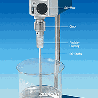 SciLab SL.StiC012 Stir-Coupling, Hi-flex, Φ8mm Chuck-rod, for-Φ8mm Stir-Shaft, Φ25×h44mm