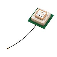 Quectel YCGO012AA GNSS Antennas - GPS, GLONASS, Galileo, Beidou Embedded with Cable, Passive, 1176, 1575, GNSS L1&L5, Ceramic, 100, IPEX ?, Cable Mounting, 38  38 & 25  25