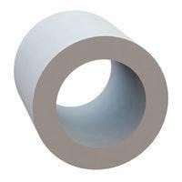 Essentra Components 13RS040632 Round Round Spacer, .269 ID, .406 OD, .424 Length