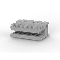 AMP Connectors - TE Connectivity 3-829868-6 Standard Card Edge Connectors 10X 6P FEDERLEI 2,5