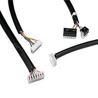 Panduit TV105-1M20Y Insulating Vinyl Tubing 1 AWG (8.81mm) 300V Blac
