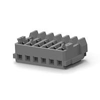 AMP Connectors - TE Connectivity 353293-6 Receptacle Housing RCPT 6 POS GRY MINI 1.5mm