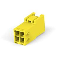 AMP Connectors - TE Connectivity 1-368587-4 Headers & Wire Housings PDL 4P CAP 3.96 D/R F/H(GWT) Y