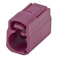 Rosenberger 59Z073-001D Accessories Plastic housing Jack Straight D BViolet