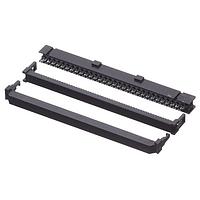 Omron Electronics XG4M-6031-T Flat Cable Connectors Socket+StrainRelief Set 60Pin 2Polar