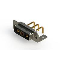 EDAC 629-3WK3250-1NC Mixed Contact D-Sub Connectors Right-angle Power Combo D-Sub Connector