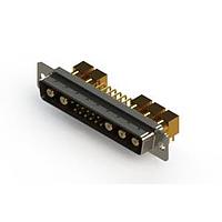 EDAC 629-17W5240-7N1 Mixed Contact D-Sub Connectors Right-angle Power Combo D-Sub Connector