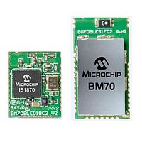 Microchip Technology BM71BLE01FC2-0B02AA USB Adapter Bluetooth  BLE Module, Unshielded, No Antenna, 6x8mm, Industrial Temp