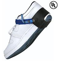 Desco 7593 Anti-Static Control Products Foot Grounder, Heel, Lined, 2 Meg, D-Ring Fastener