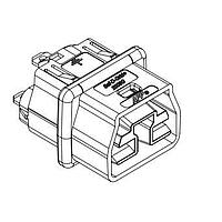 Anderson Power Products 2007G2-BK Receptacles ULTRA SHT RCPT W/CNT 1.2MM PANEL BULK