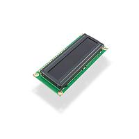 Soldered 100809 Graphic LCD Displays lcd, display, 16x2, red, black