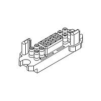 Anderson Power Products 035LDBS Heavy Duty Power Connectors 4 12AWG, 21 20AWG SOCKET HOUSING ONLY