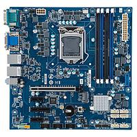 GIGAIPC MQ370AMNR-SI Single Board Computers uATX-Q370A Micro-ATX with Intel Q370 Chipset, support 9th/8th Generation Intel Core Processors, Dual channel DDR4 memory, PCIe, 4 x COM, 10 x USB, 6 x SATA 6Gb/s