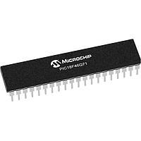 Microchip Technology PIC18F46Q71-I/P MCUs 64KB Flash, 4KB RAM, 2x OPA, 12-bit differential ADCC with computation,