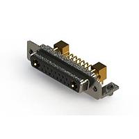 EDAC 630-17W2240-5NB Mixed Contact D-Sub Connectors Right-angle Power Combo D-Sub Connector